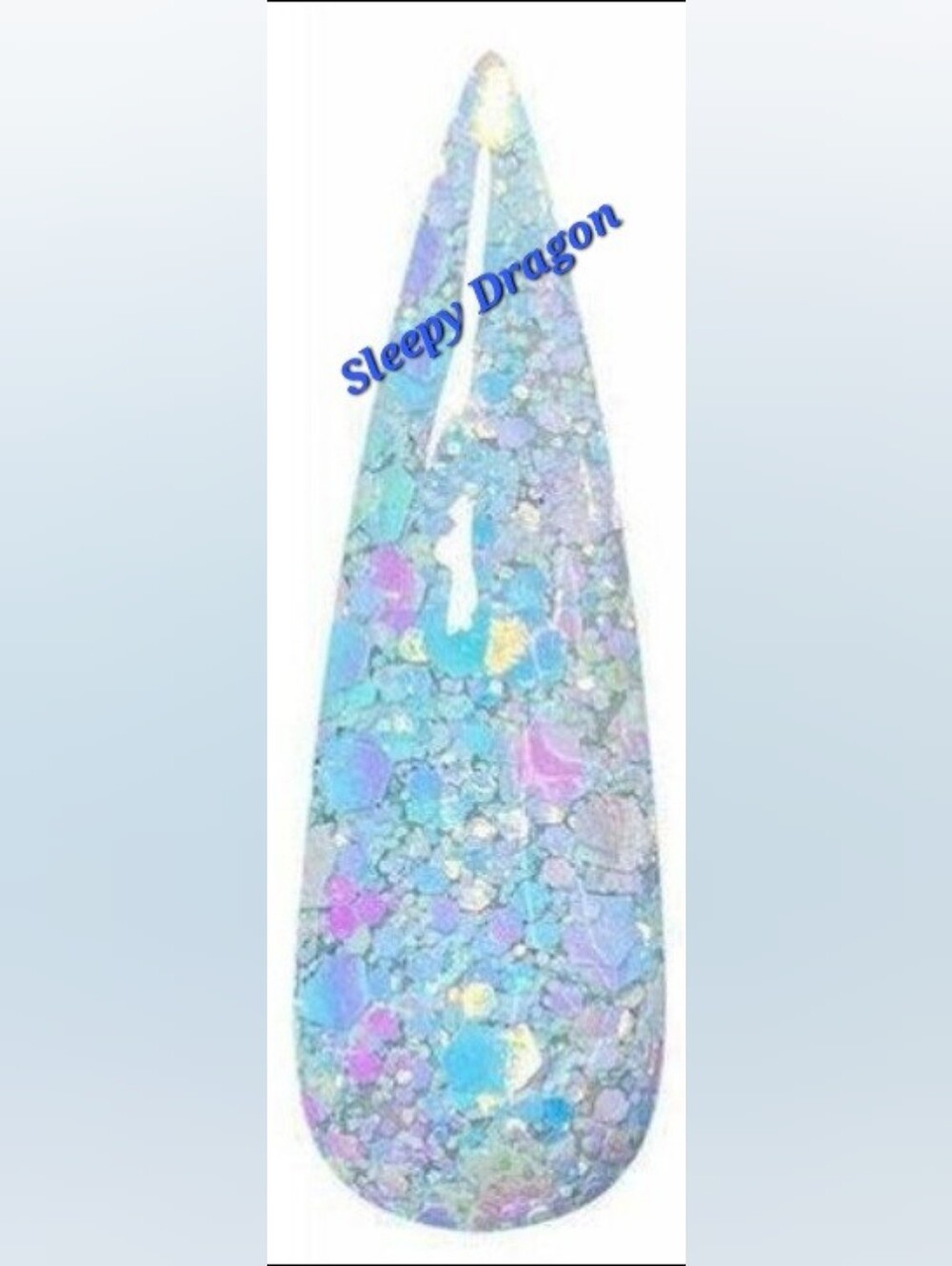 Fairy Glamor Acrylic Nail Dip In Sleepy Dragon